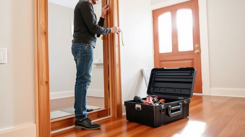 door frame measurement preparation