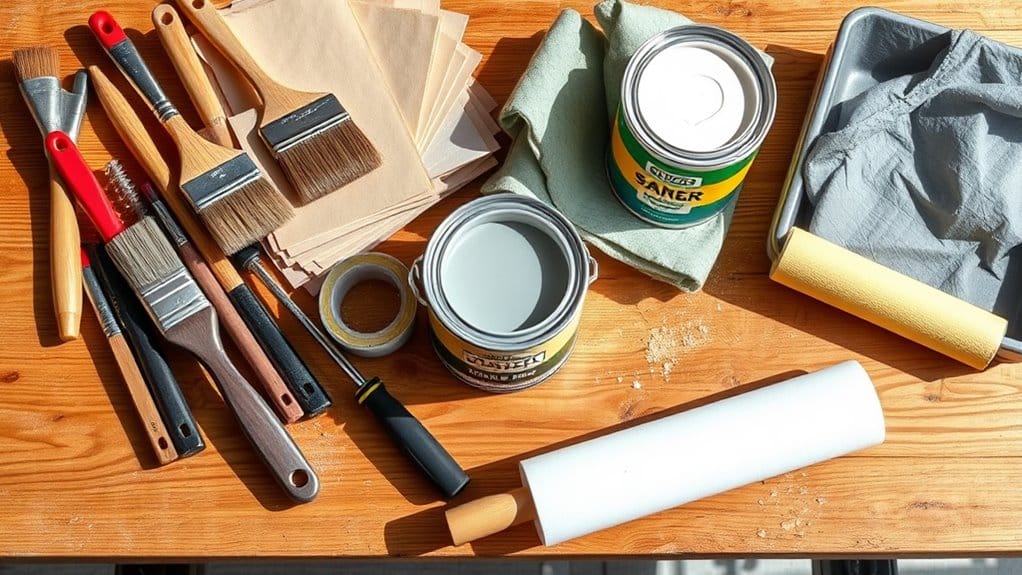 required tools and supplies