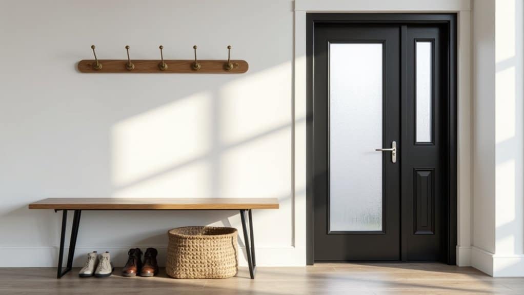 functional and stylish entryway organization