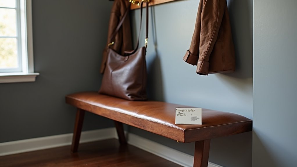 personalized entryway bench orders for 2025