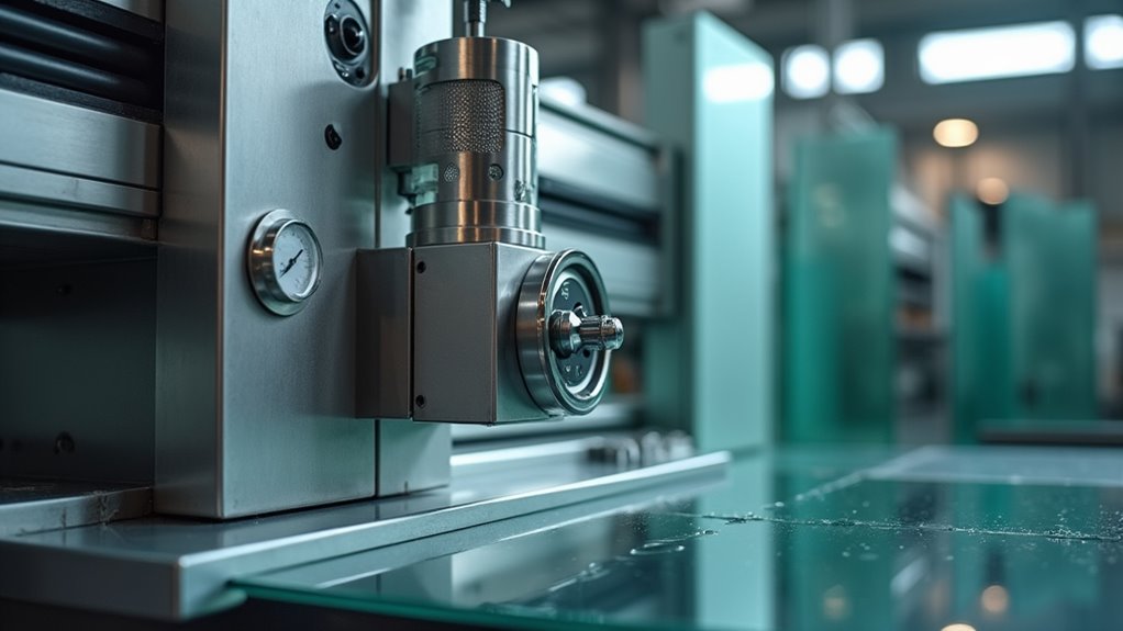 glass replacement precision machine