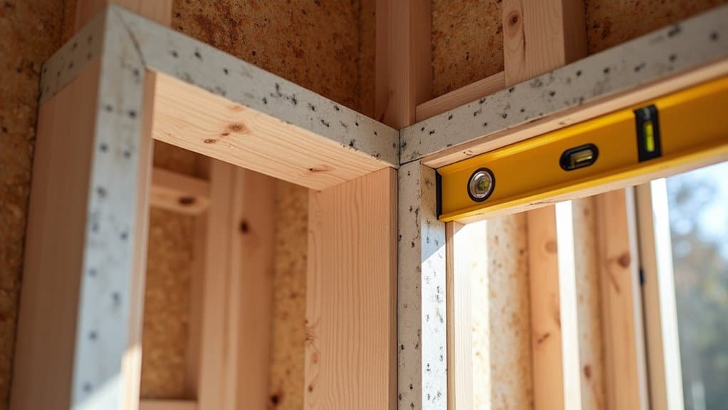 precise meticulous door frame preparation