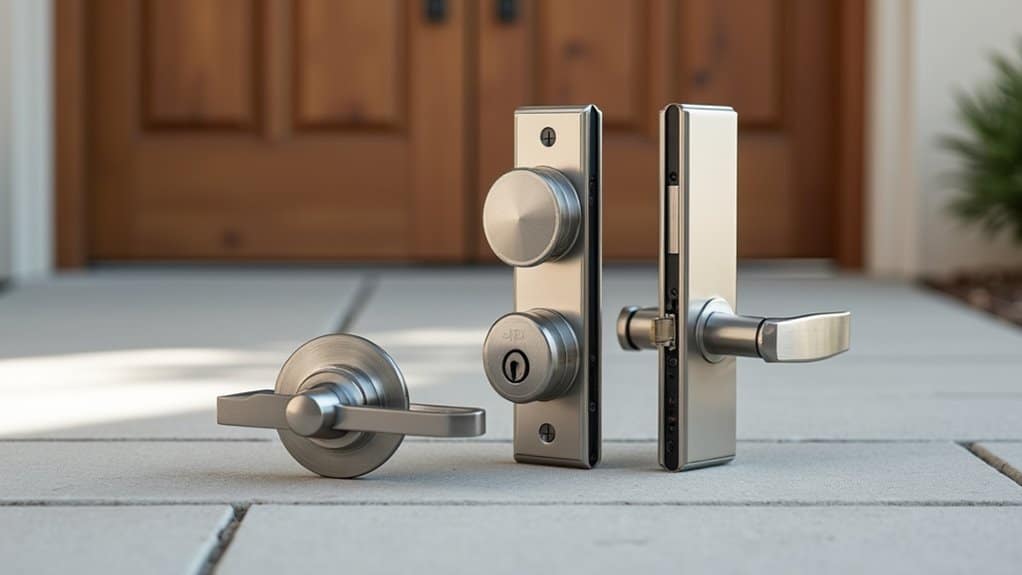 durable secure long lasting exterior door hardware
