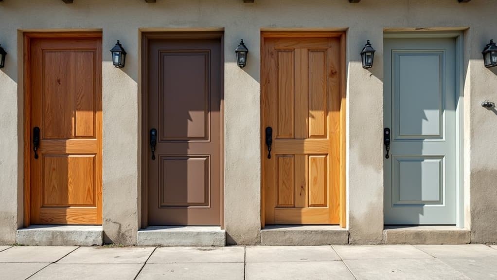 fiberglass exterior doors last longest cost least