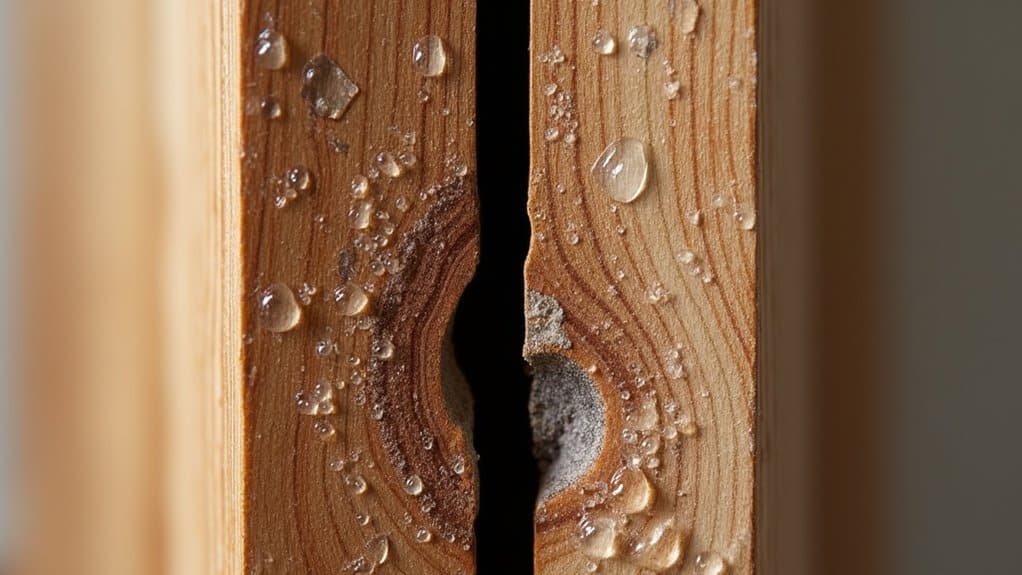 moisture induced door material vulnerabilities