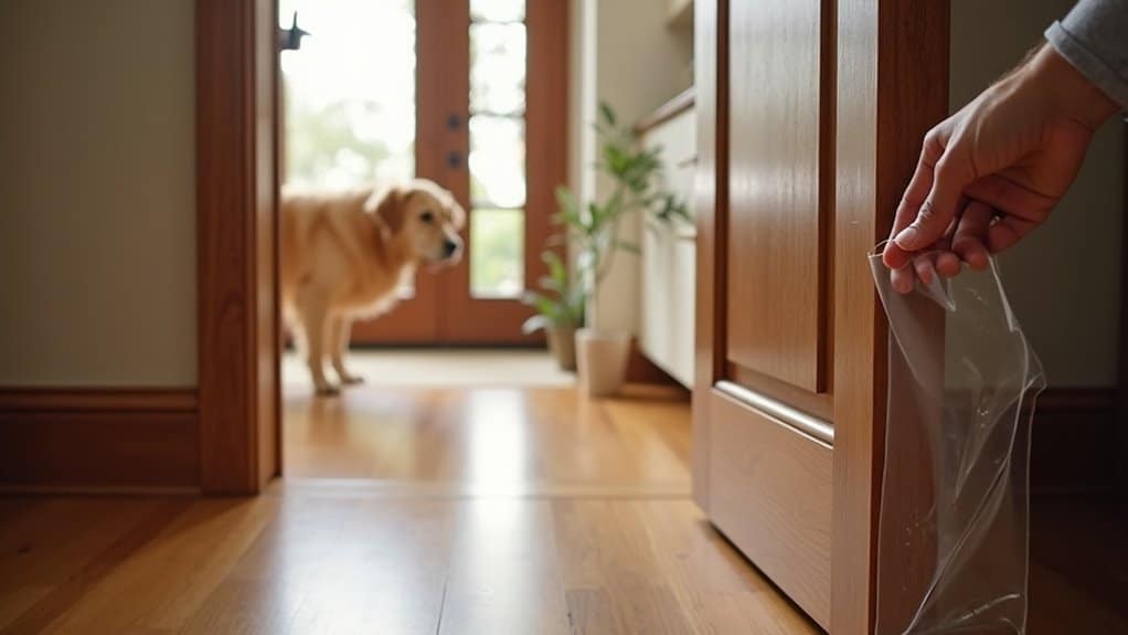 safeguarding doors from canine destruction