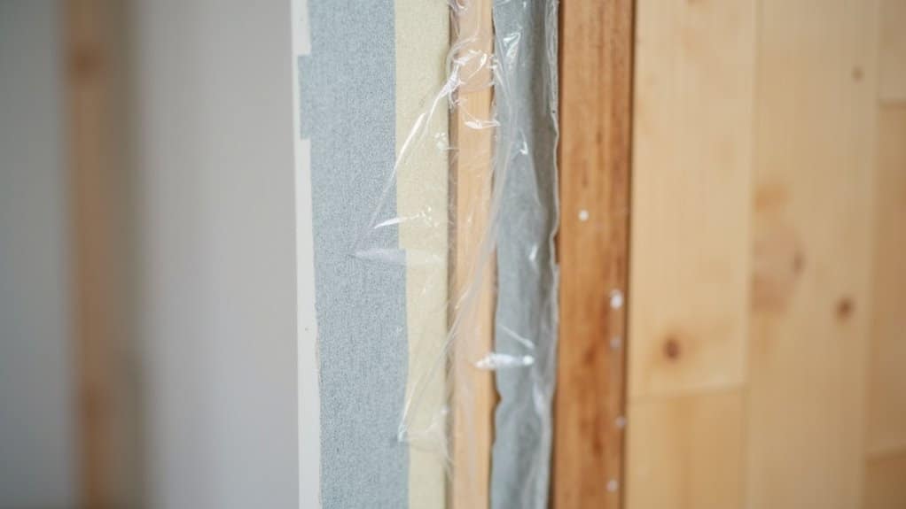 shield doors from paint overspray
