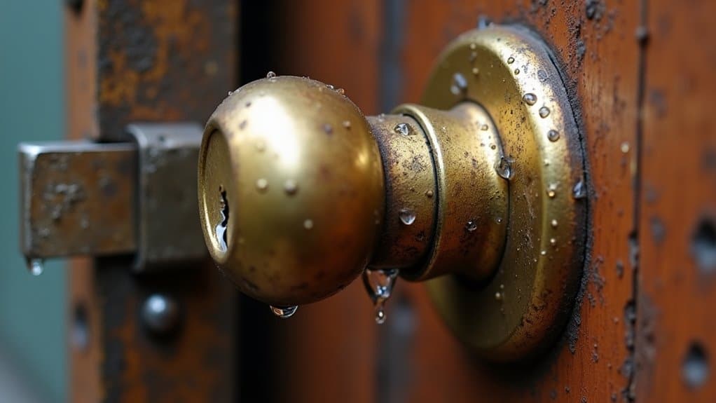 weather resistant lock materials