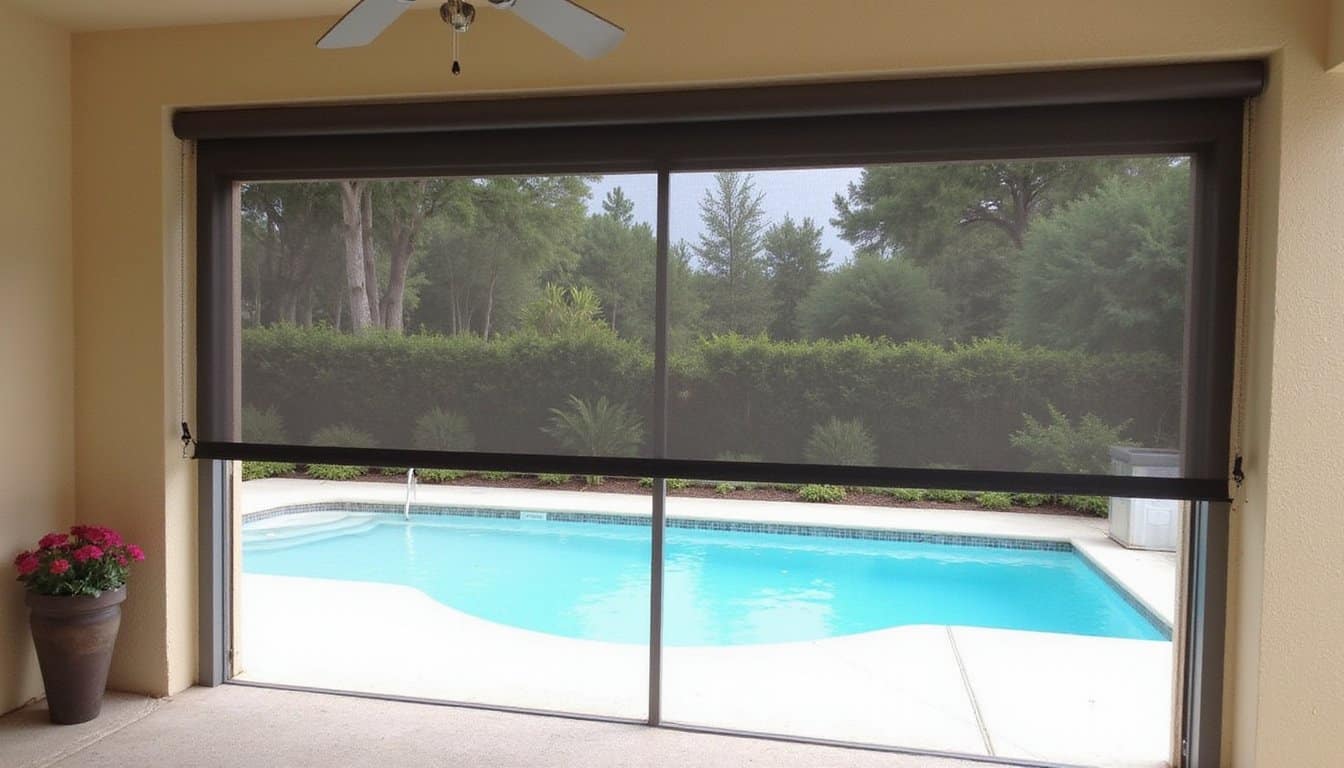 storm protection with screens