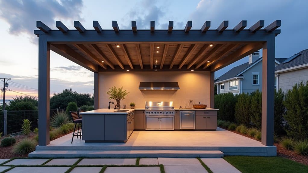 prepare pergola for storms