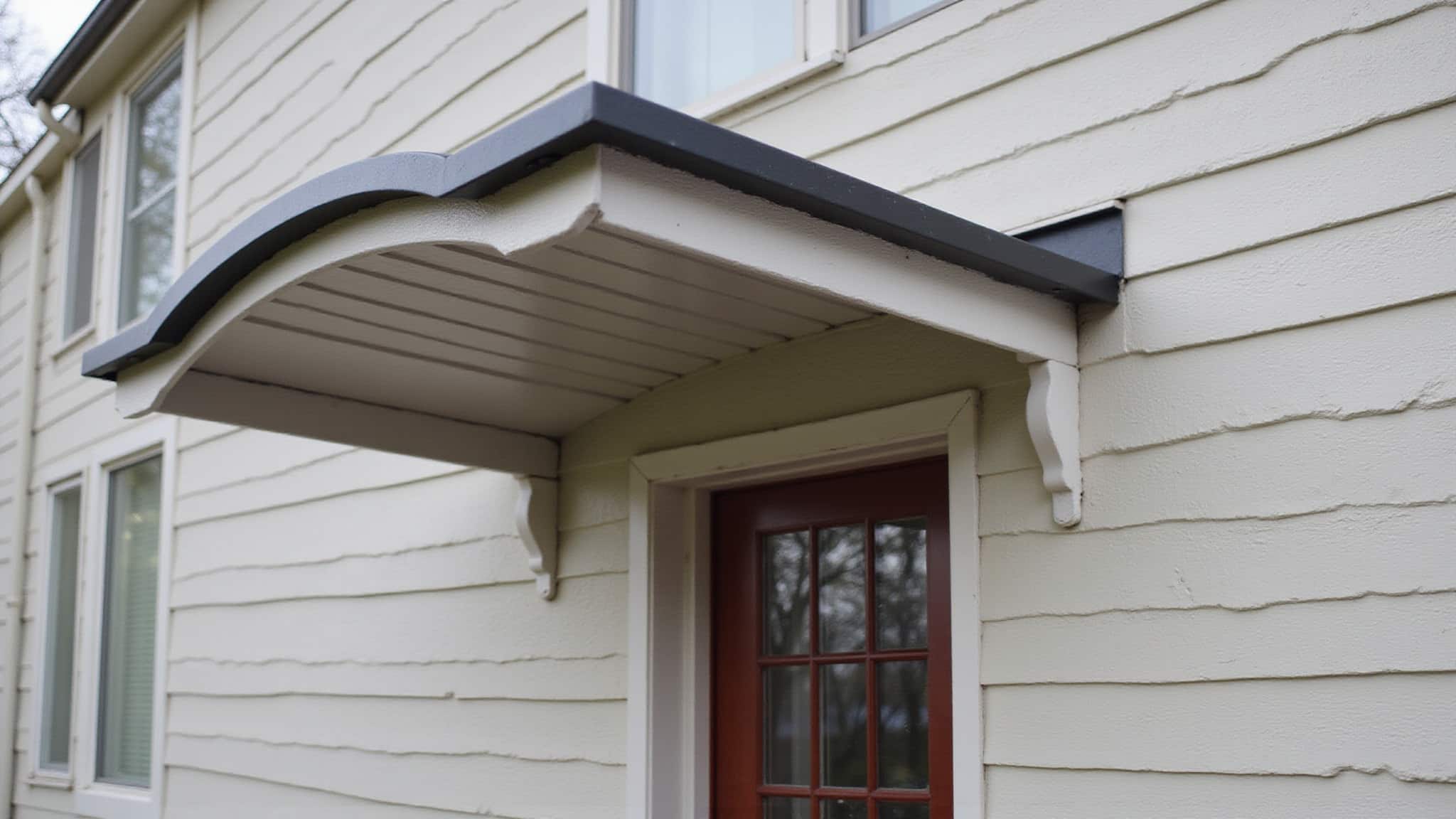 shield entry doors from weather