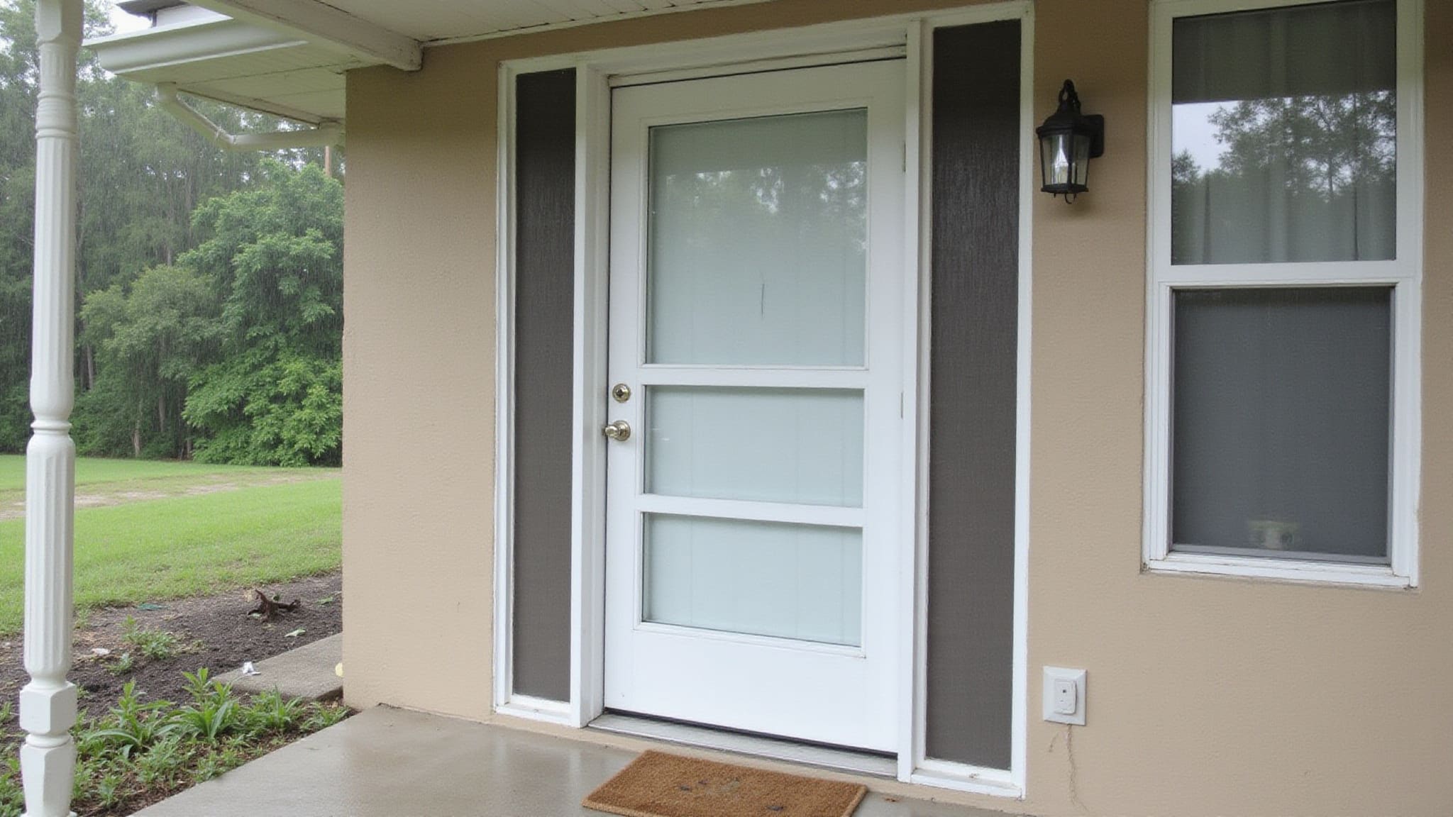 secondary barrier against uv rain