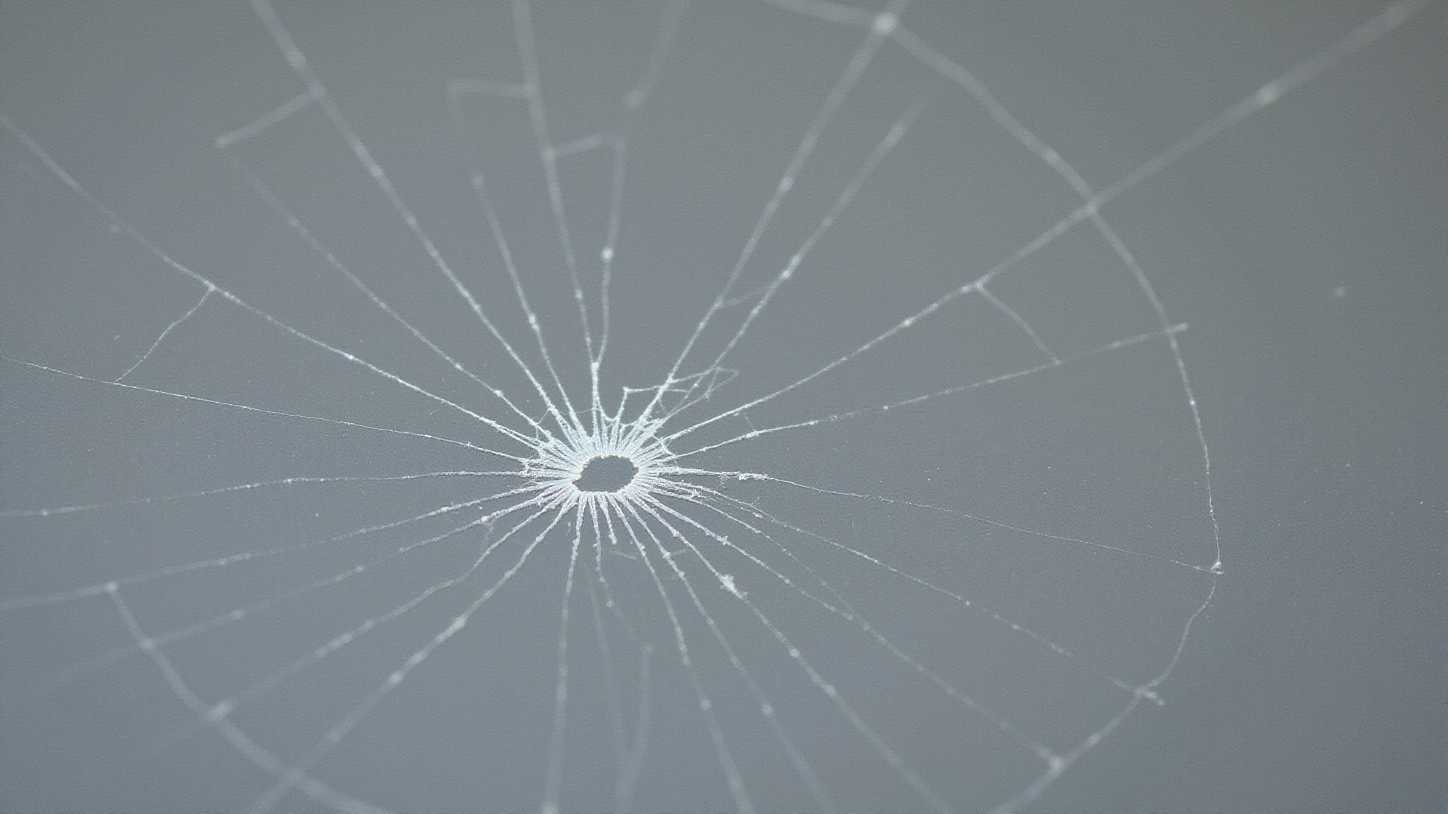 laminated glass holds shards