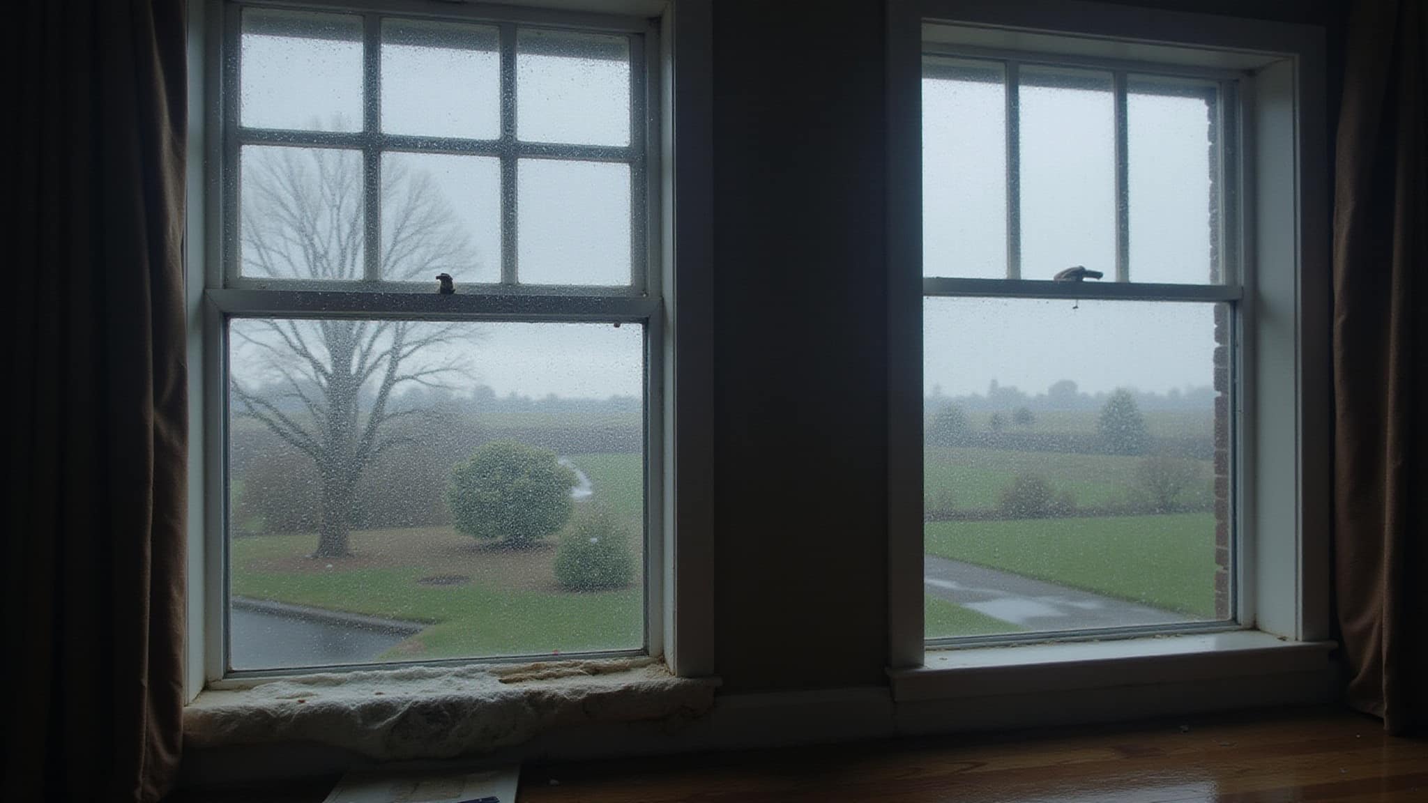 hurricane wind window damage